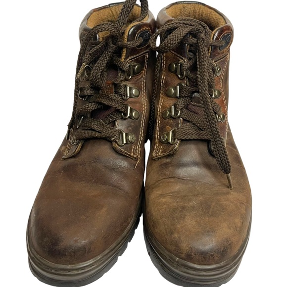 Timberland Leather Waterproof Hiking Boot Size 9 - Picture 5 of 7